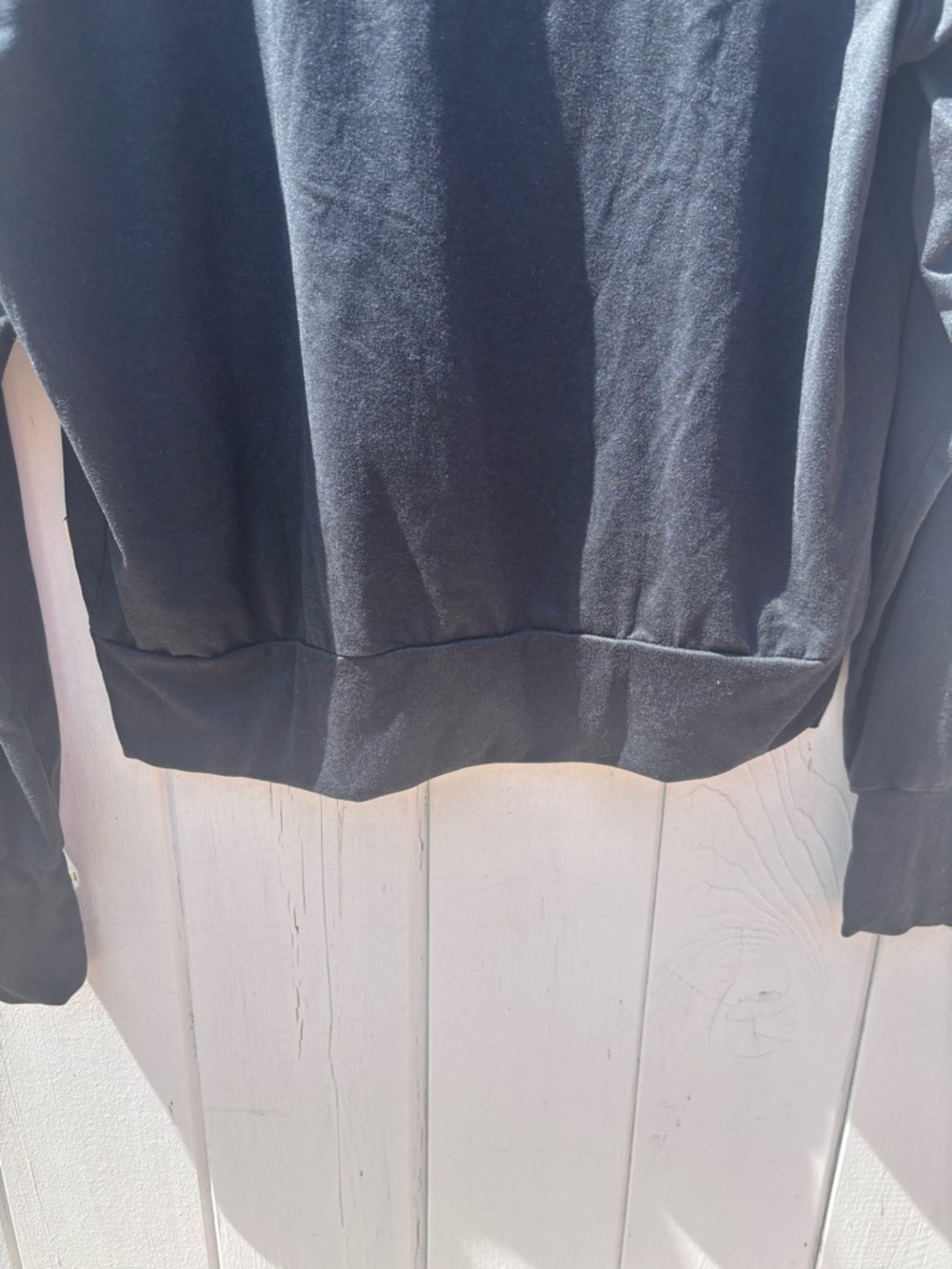 Vuori Daydream Crew Long Sleeve Medium Black - Picture 7 of 9